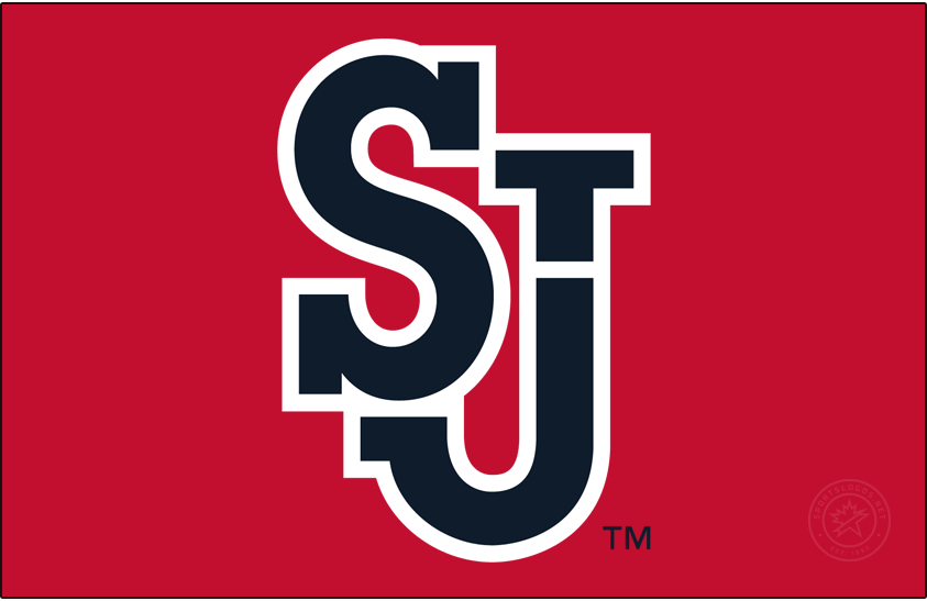 St. John's Red Storm 2015-Pres Alt on Dark Logo v2 diy iron on heat transfer